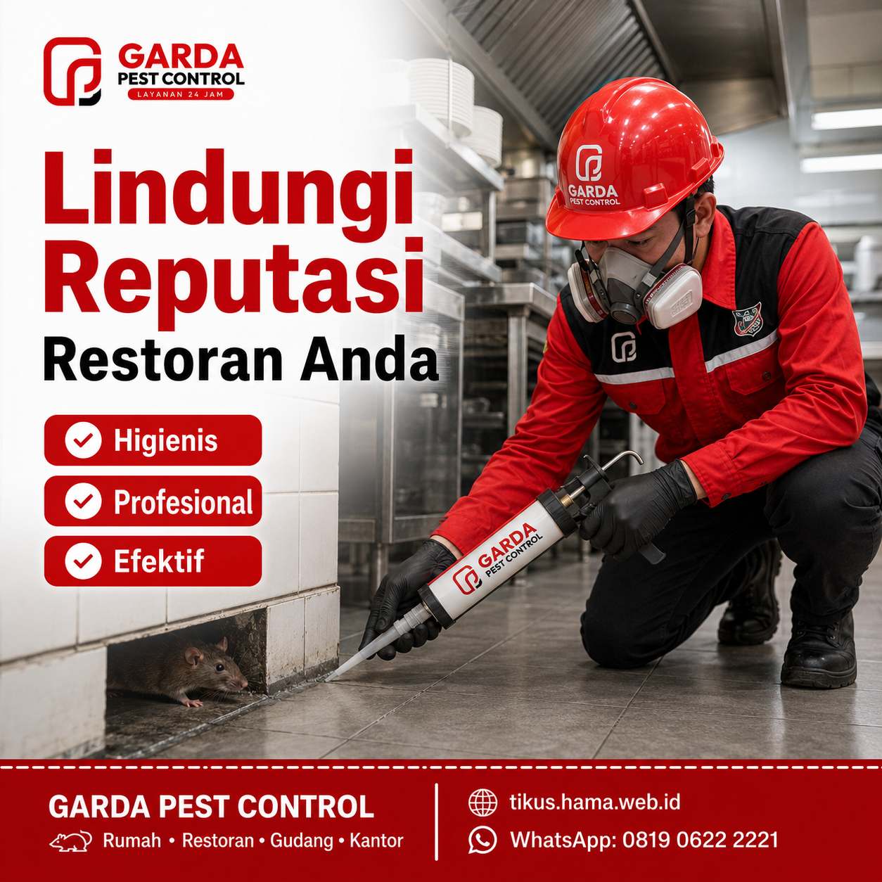 Jasa Pembasmi Tikus untuk Restoran dan Bisnis Kuliner Bantul dengan Standar Sanitasi Tinggi