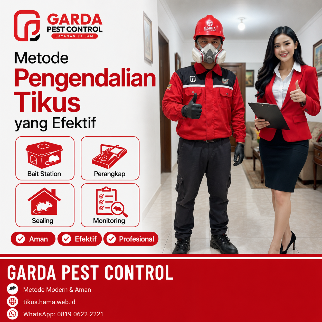 Jasa Pembasmi Tikus di Banyuwangi Siap Tangani Tangani 24 Jam